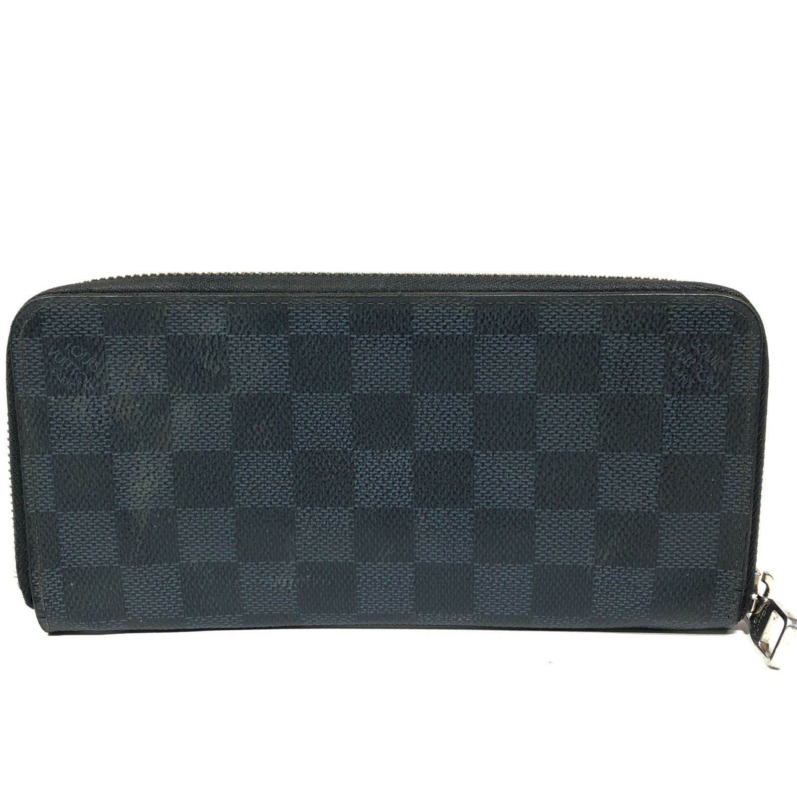 ルイヴィトン】本物 LOUIS VUITTON ダミエ コバルト ジッピー 
