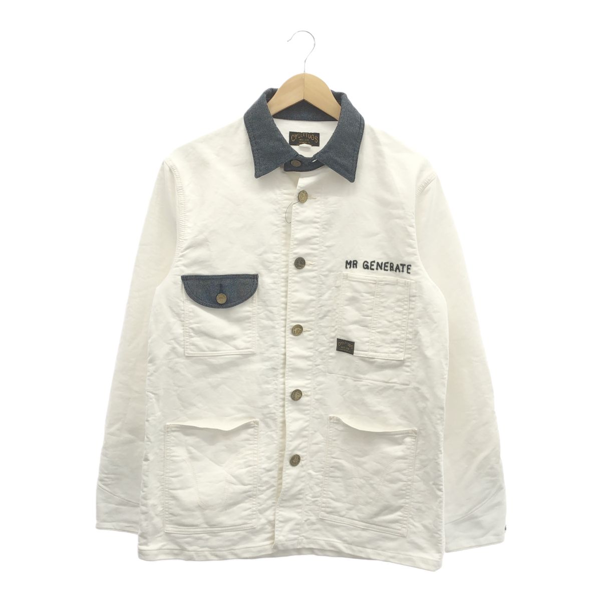 CYCLE TOGS WEST RIDE ウエストライド MR GENERATE JACKET ミスタージェネレートジャケット サイズ40 ホワイト
