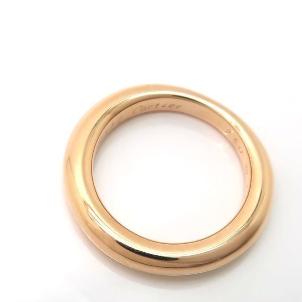 Cartier エリプス リング 750 K18 PG ピンクゴールド #54 美品