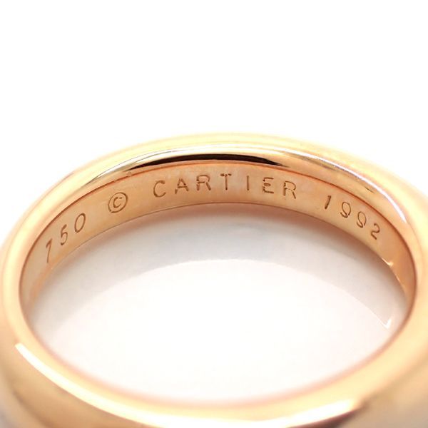 Cartier エリプス リング 750 K18 PG ピンクゴールド #54 美品