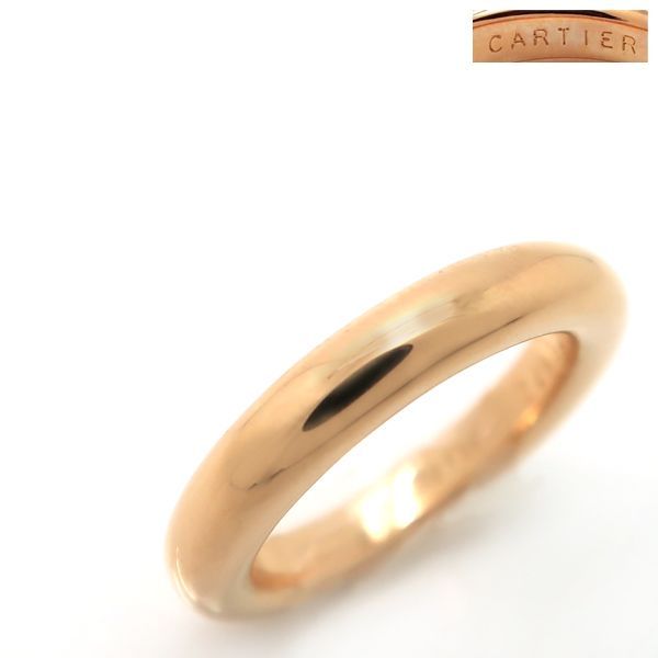 Cartier エリプス リング 750 K18 PG ピンクゴールド #54 美品