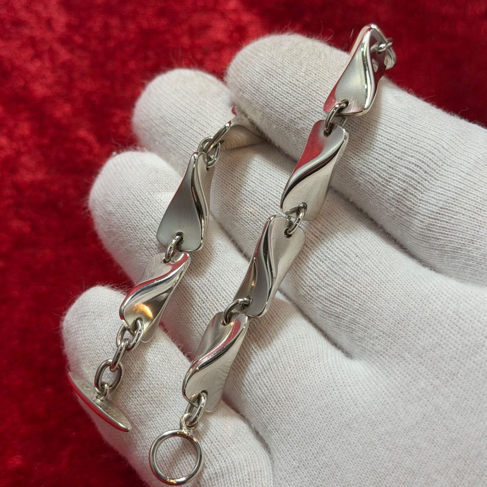 美品 ブレスレット ♯104A ジョージジェンセン/GEORG JENSEN - メルカリ