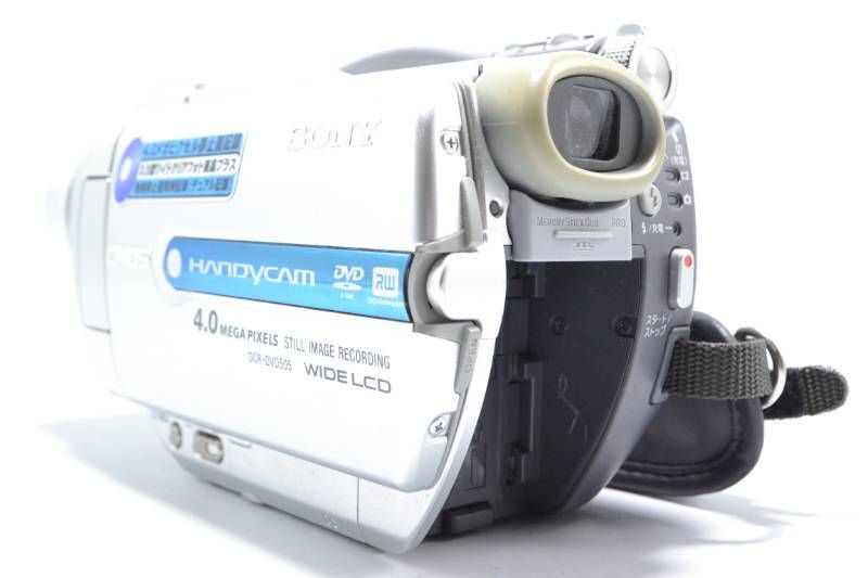 美品】SONY ソニー DCR-DVD505 Handycam DVDビデオカメラ Carl Zeiss