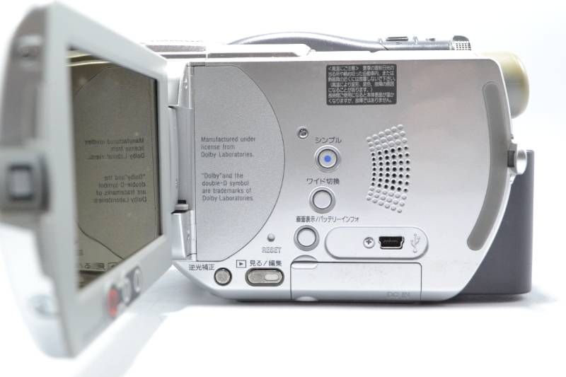 美品】SONY ソニー DCR-DVD505 Handycam DVDビデオカメラ Carl Zeiss