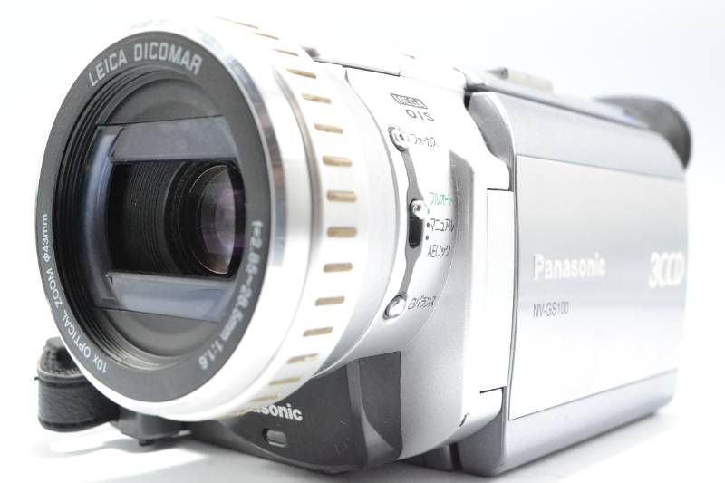 □【動作品】パナソニック Panasonic NV-GS100K MiniDV デジタルビデオ