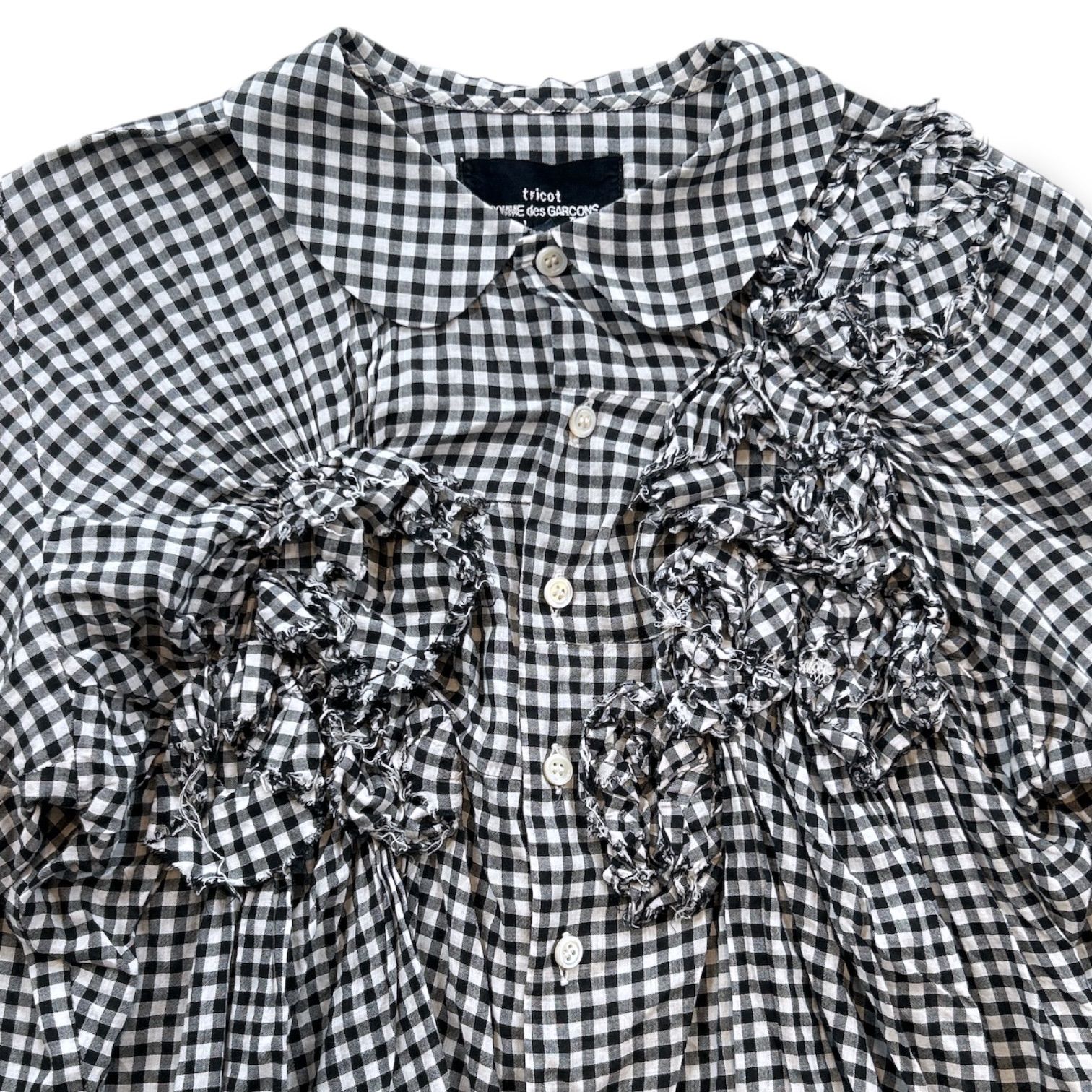 tricot COMME des GARCONS トリココムデギャルソン ギンガムシャツ