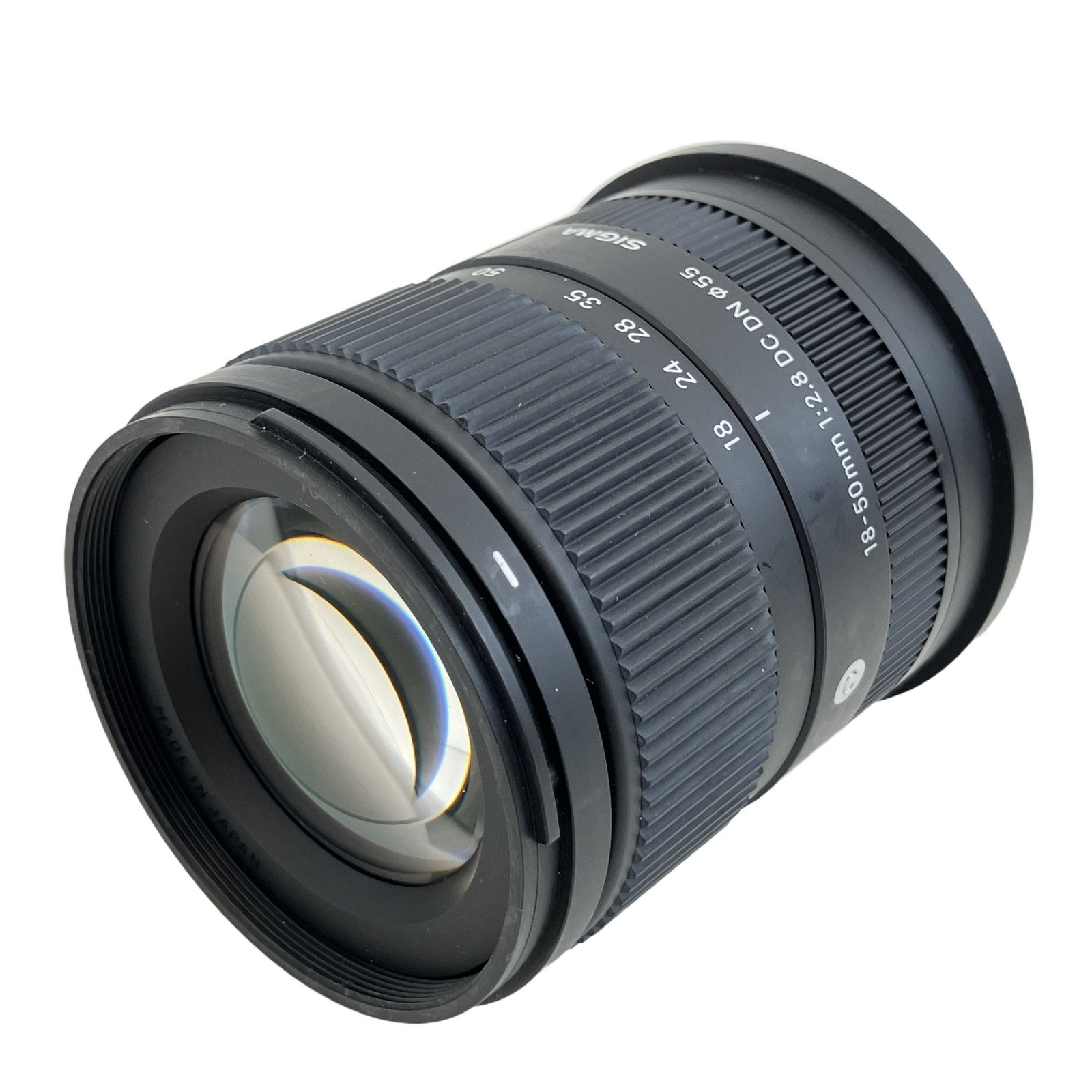 SIGMA シグマ 18-50mm F2.8 DC DN ズームレンズ カメラ周辺機器 中古