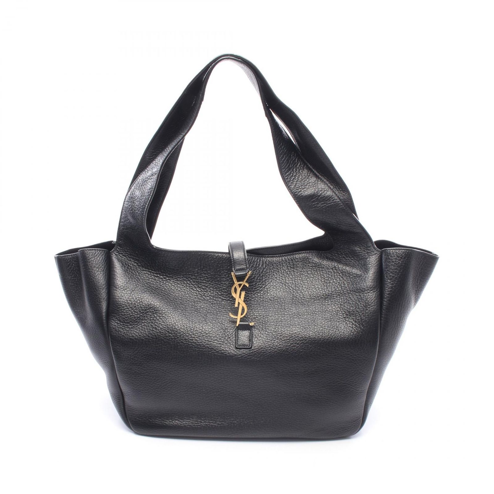 サンローランパリ SAINT LAURENT PARIS トートバッグ LE 5 A 7 BEA 763435 ブラック レザー LE 5 A 7 BEA レディース 未使用