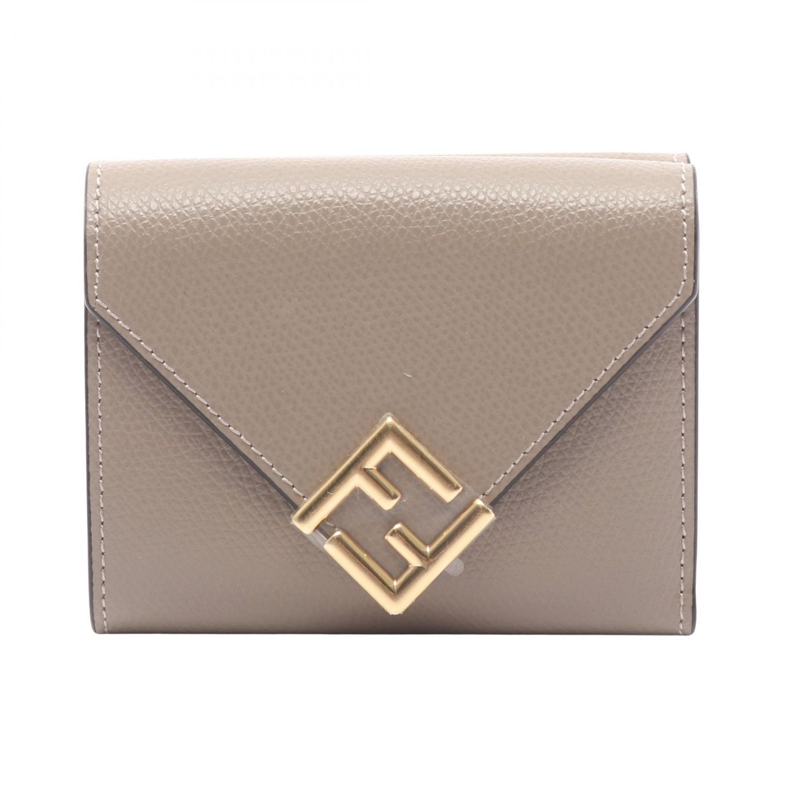 フェンディ FENDI 三つ折り財布 FFダイヤモンド 8M0480ALV4F1N1G レザー 三つ折り財布 レディース 新品