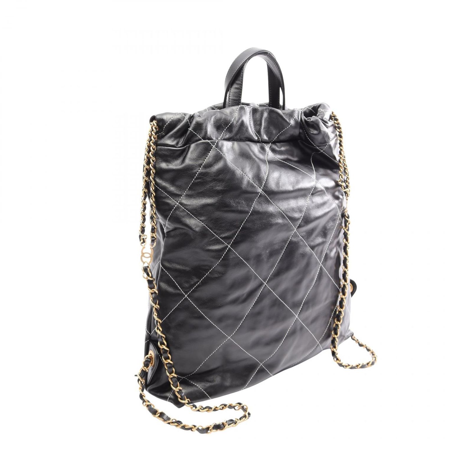 シャネル CHANEL リュックサック バックパック シャネル 22 ラージ
