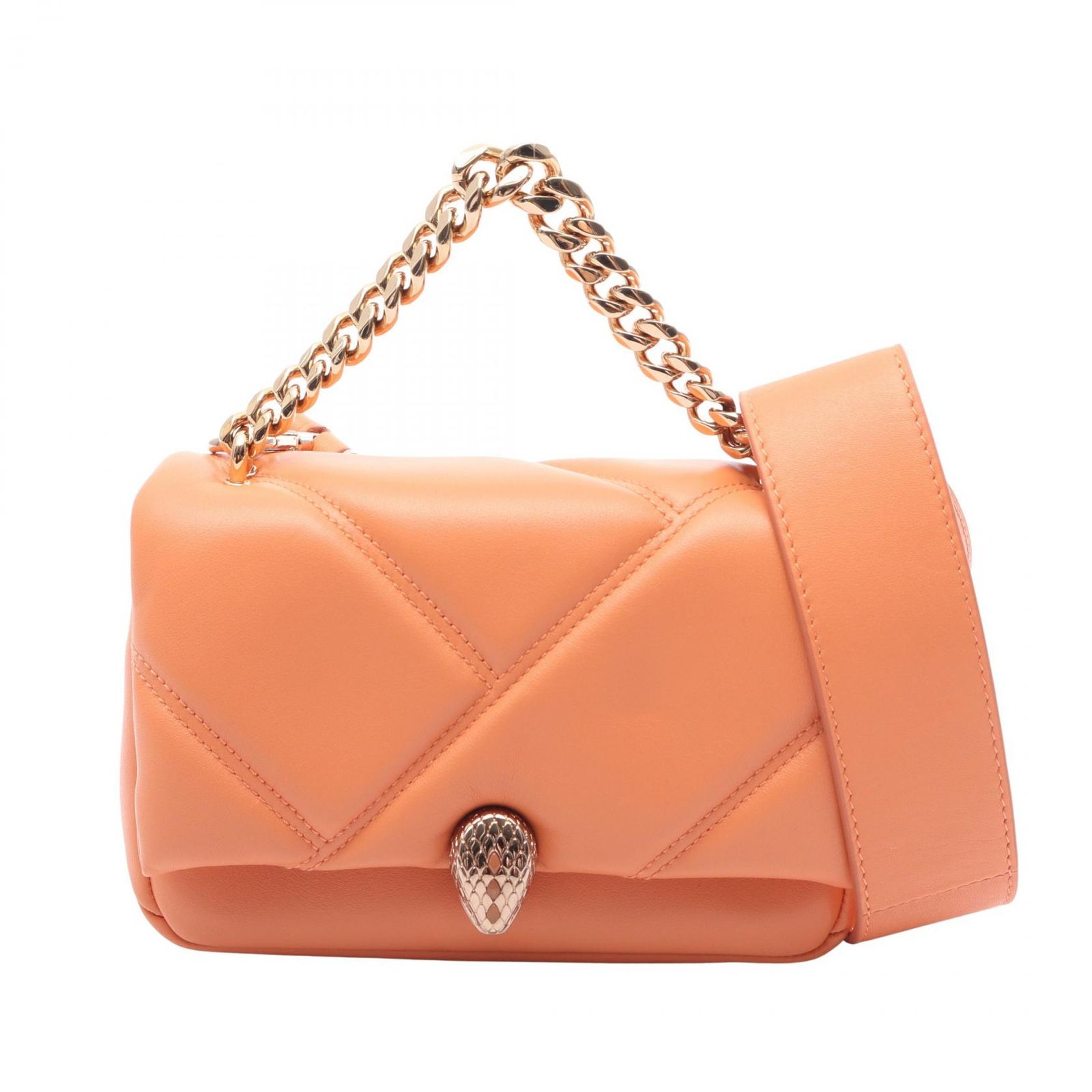 ブルガリ BVLGARI ハンドバッグ セルペンティ カボション ミニ 2WAY