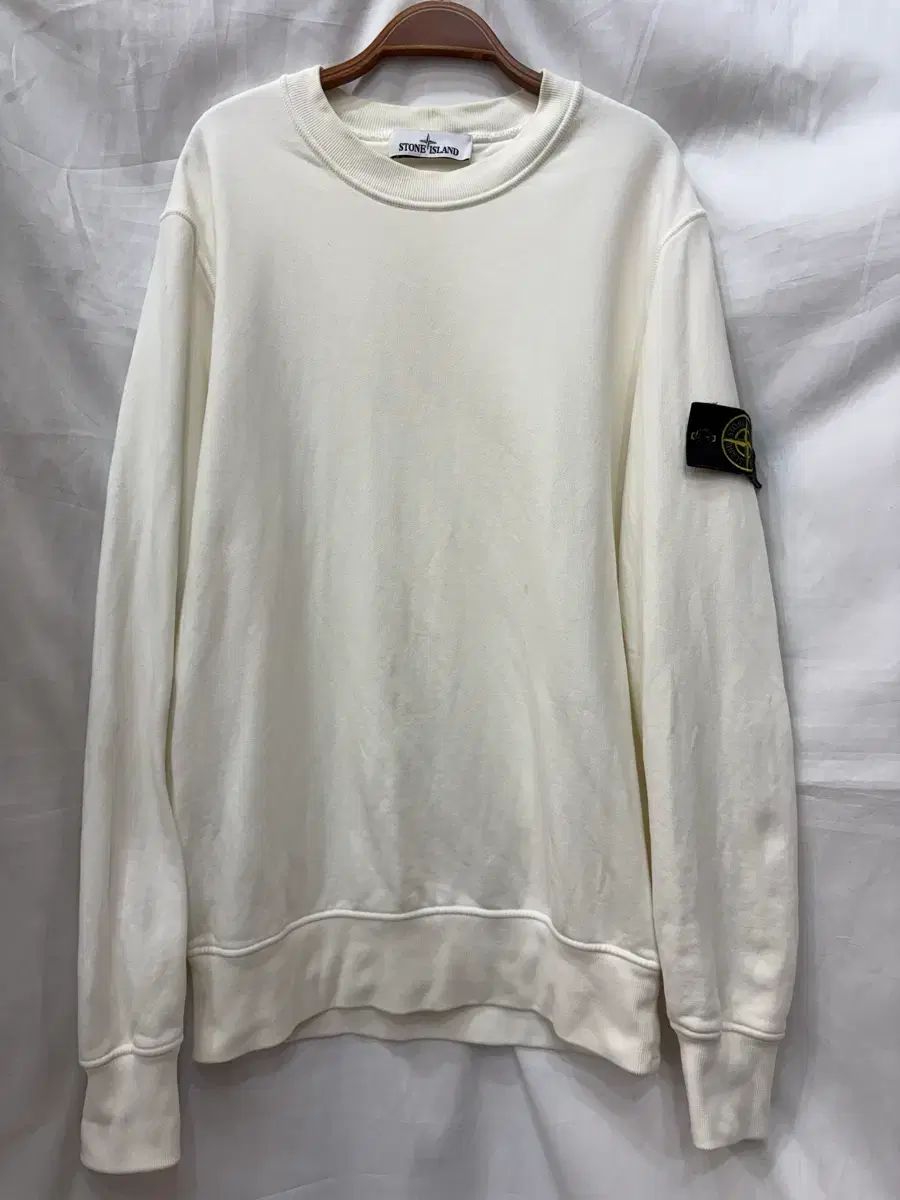 正規品) STONE ISLAND ストーンアイランド 白 カラー スウェット M/95