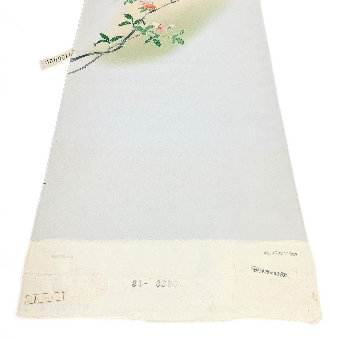 反物 付け下げ 丹後ちりめん 友禅 桜 着尺 着物 053b - メルカリ