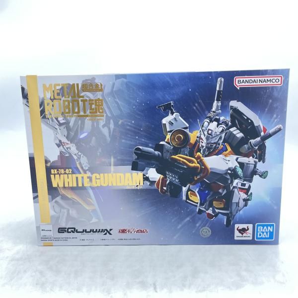 【中古】METAL ROBOT魂 SIDE MS 白いｶﾞﾝﾀﾞﾑ 「機動戦士Gundam GQuuuuuuX」未開封　機動戦士ｶﾞﾝﾀﾞﾑ[92]