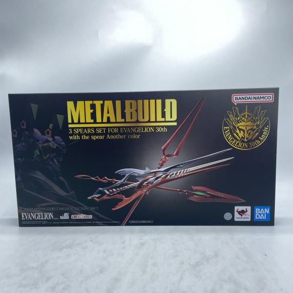 中古】METAL BUILD ｴｳﾞｧﾝｹﾞﾘｵﾝ 3本の槍ｾｯﾄ 30th with the spear