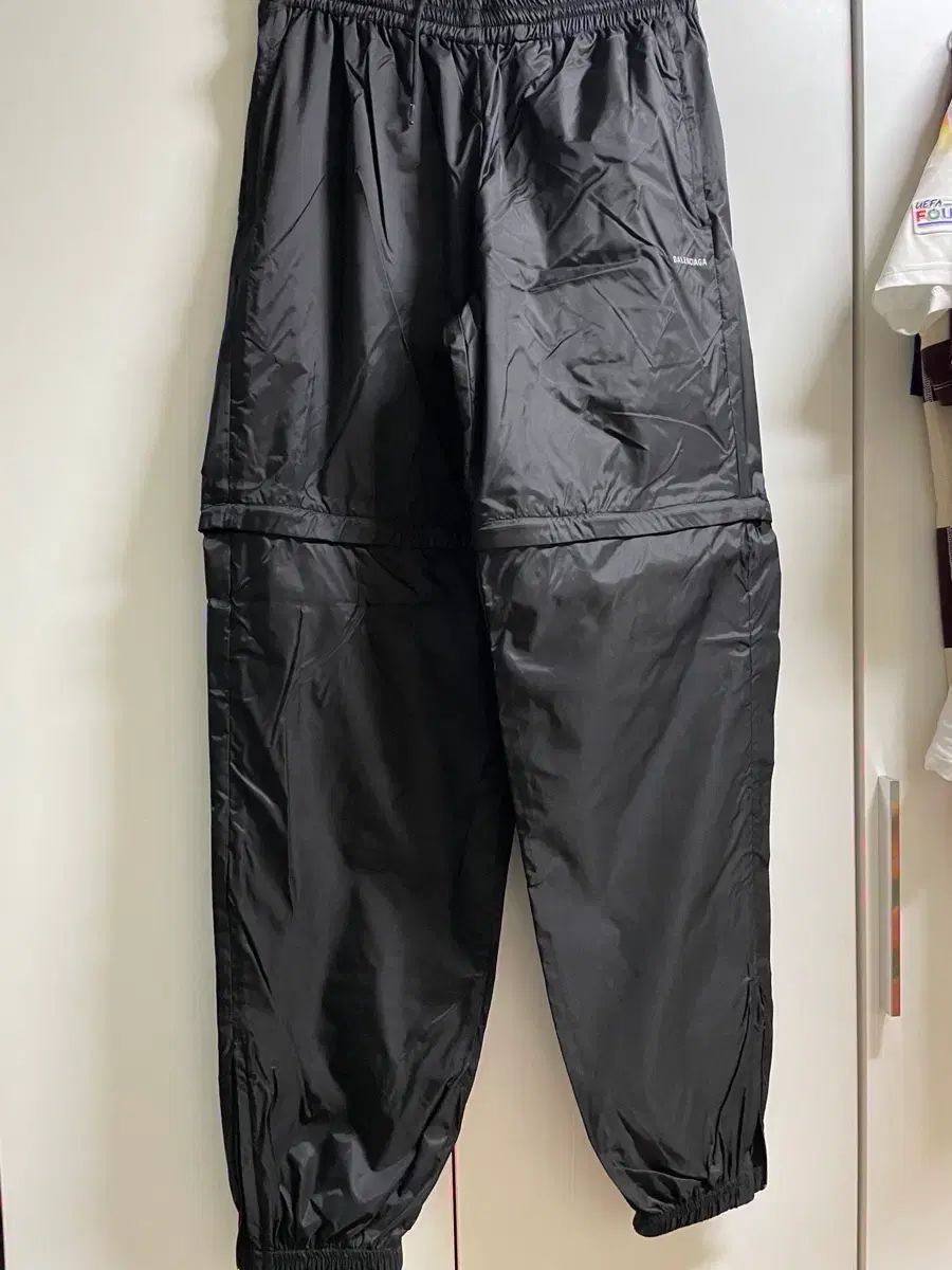 M バレンシアガ 2in1 ナイロン トラックパンツ