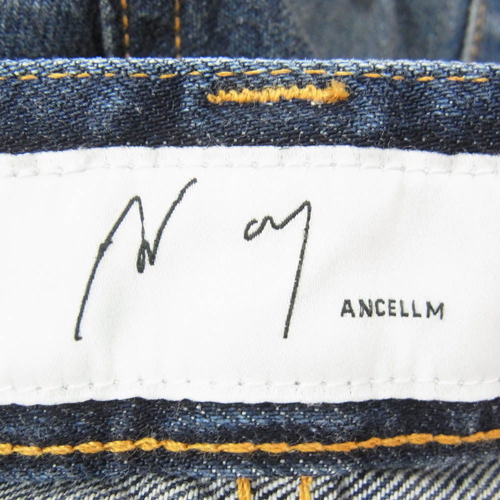 ANCELLM アンセルム 26SS ANC-#07-26SS SLIM STRAIGHT 5P DENIM PANTS