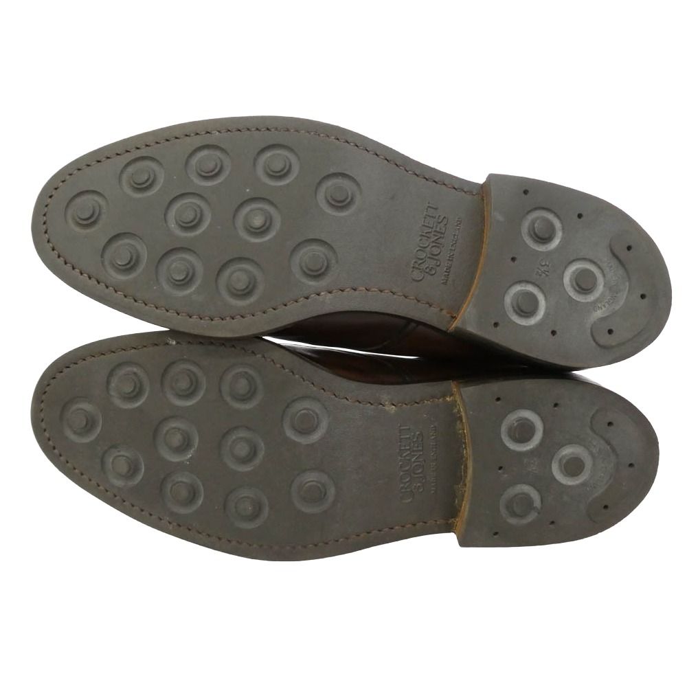 CROCKETT&JONES クロケットアンドジョーンズ 8637 14B CONISTON コニストン レースアップ レザー カントリーブーツ ブラウン系 UK8E【中古】 CROCKETT&JONES クロケットアンドジョーンズ 8637 14B CONISTON
