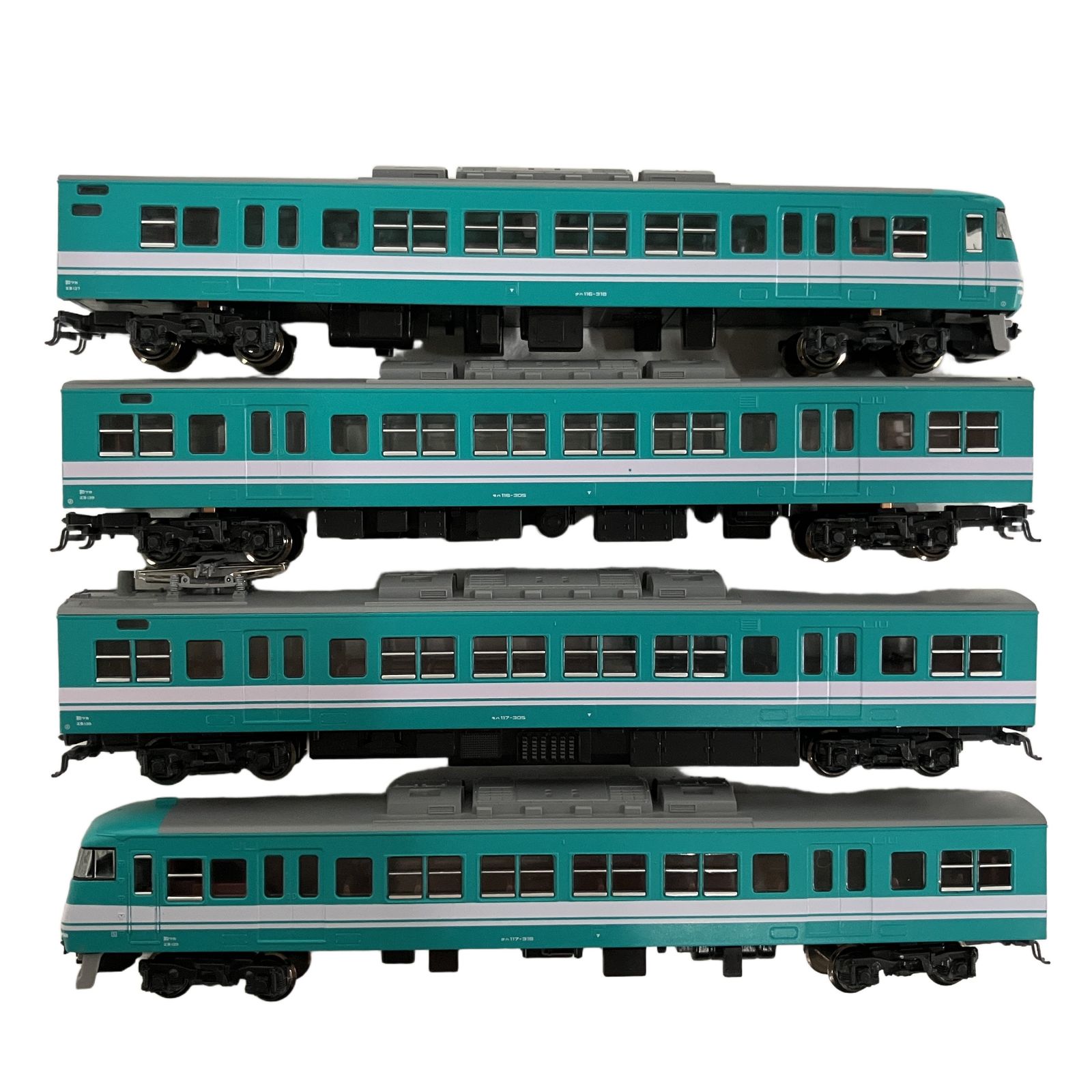 KATO 10-480 117系 近郊電車 オーシャンカラー 4両セット Nゲージ 鉄道