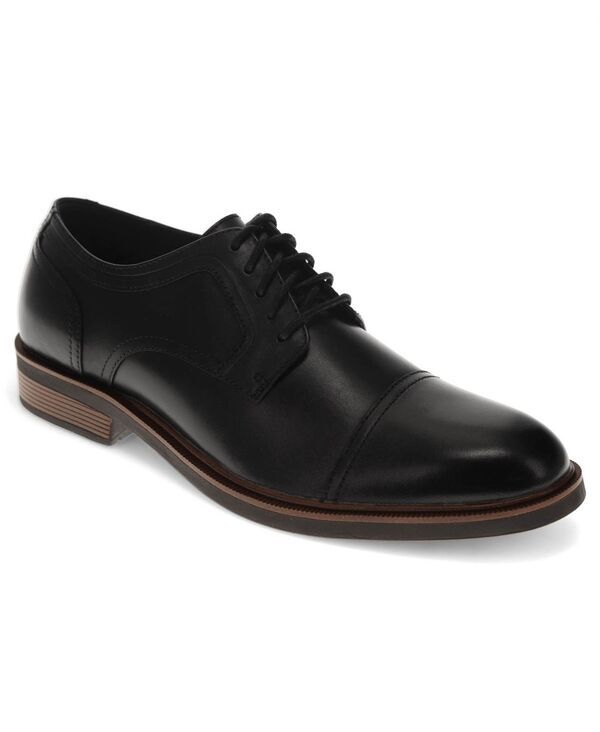 ドッカーズ メンズ シューズ オックスフォード キャップ レザー Dockers Mens Allen Leather CapToe Oxford Shoe Black ブラック
