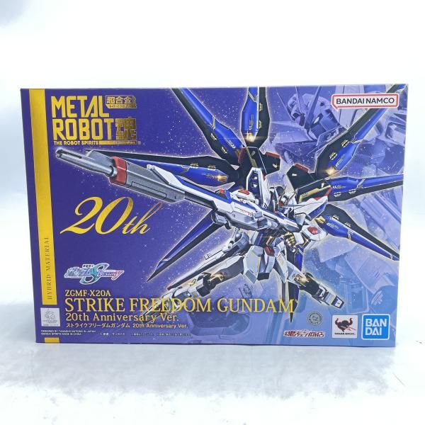 中古】METAL ROBOT魂 SIDE MS ｽﾄﾗｲｸﾌﾘｰﾀﾞﾑｶﾞﾝﾀﾞﾑ 20th Anniversary Ver