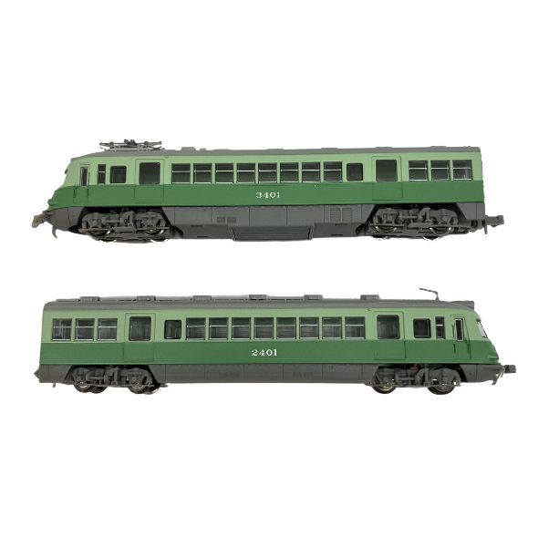 マイクロエース A1054 名鉄3400系 グリーン 2両セット Nゲージ 鉄道