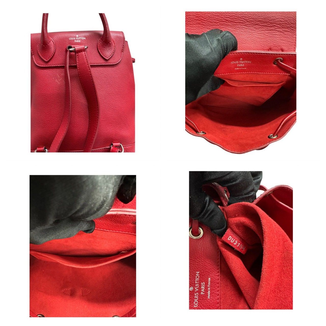 LOUIS VUITTON ルイヴィトン ロックミー レッド ルビー シルバー金具
