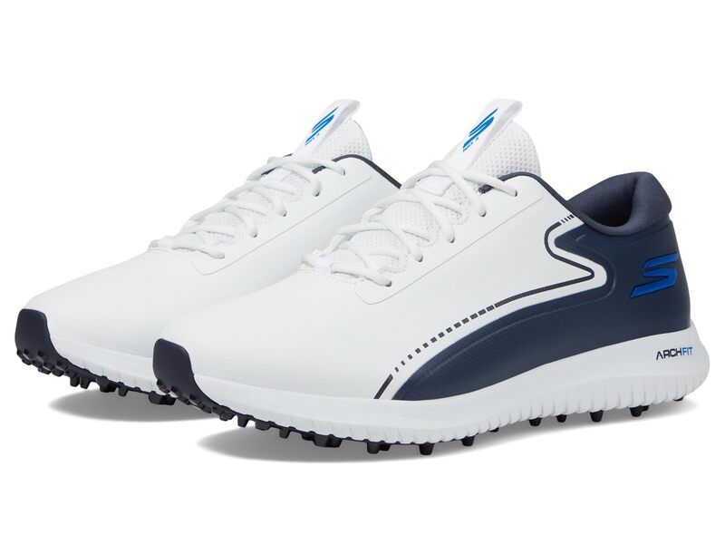 スケッチャーズ メンズ シューズ スニーカー Skechers GO GOLF Go Golf Max3 WhiteNavyBlue ホワイト