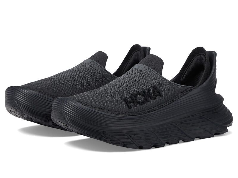 ホカオネオネ メンズ シューズ ブーツ・レインブーツ Hoka Restore TC BlackBlack ブラック