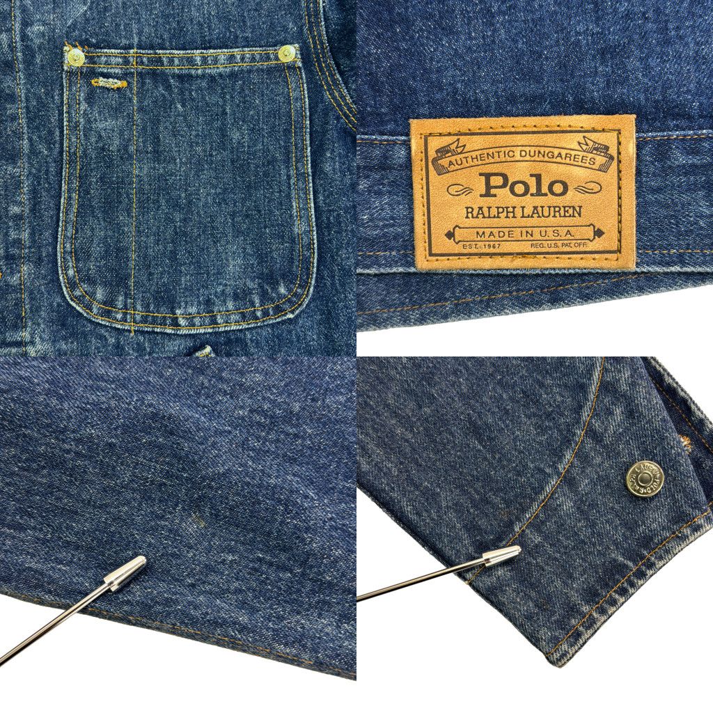 80年代 USA製 Polo by Ralph Lauren ポロ ラルフローレン デニム