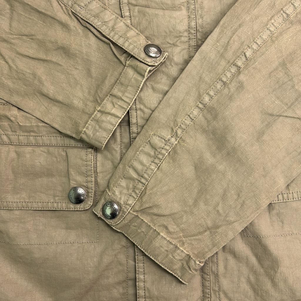 Belstaff ベルスタッフ コーティングリネン モーターサイクル