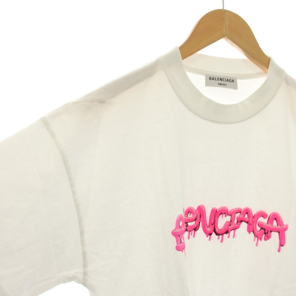 バレンシアガ BALENCIAGA 2021年製 Tシャツ カットソー クルーネック