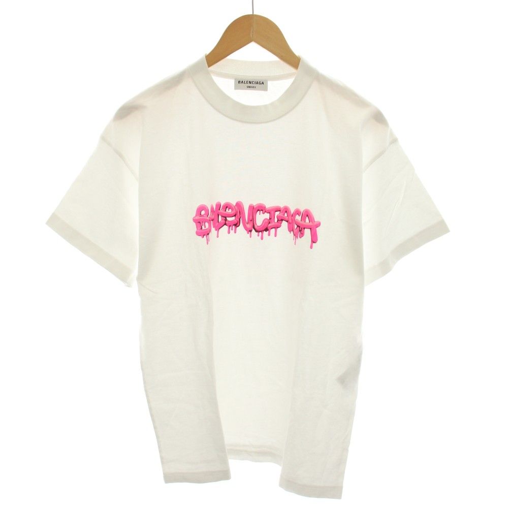 バレンシアガ BALENCIAGA 2021年製 Tシャツ カットソー クルーネック