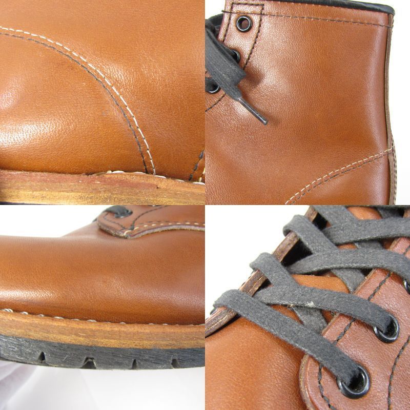 美品 REDWING レッドウィング US7D 25cm ベックマン ラウンド 9016 