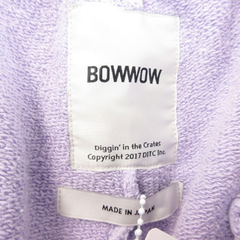 未使用 BOW WOW バウワウ SWEAT PANTS AGED BW261-SPA スウェット