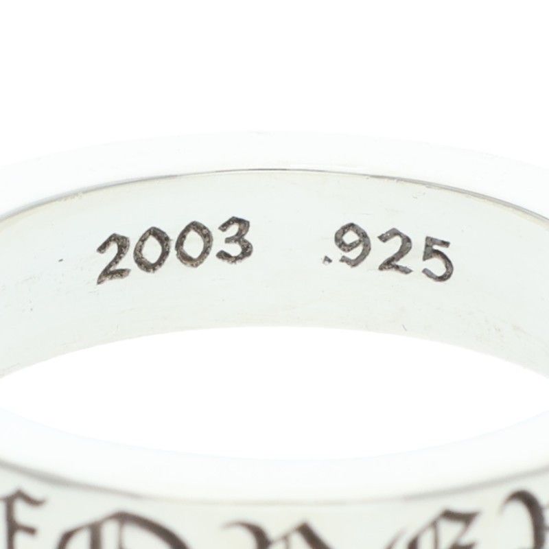 クロムハーツ 6mm SPACER FOREVER/6mmスペーサーフォーエバー シルバー