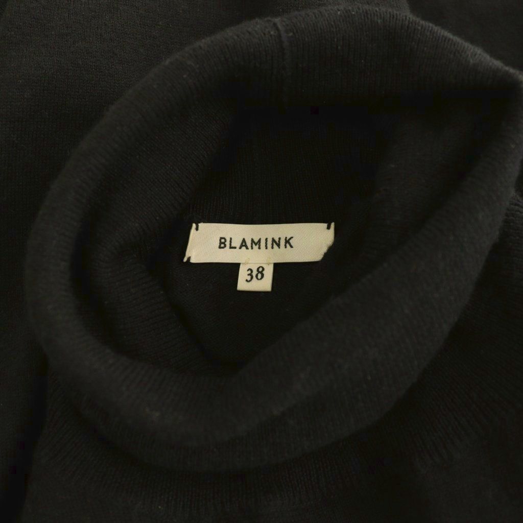ブラミンク BLAMINK FALL 18Gタートルニット セーター プルオーバー