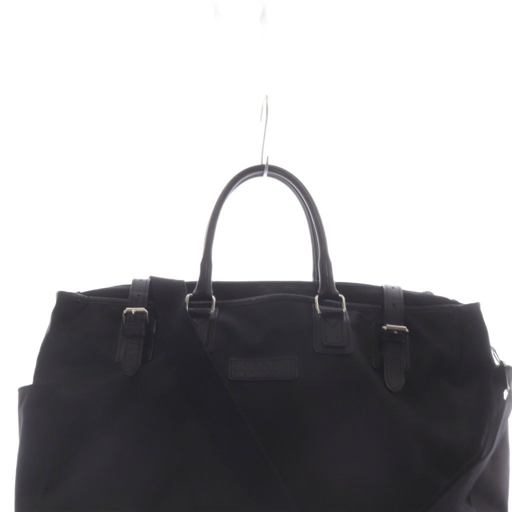 【新品未使用】バーニーズニューヨーク　ナイロン　レザー　2way ボストンバッグ バーニーズニューヨーク BARNEYS NEW YORK ボストンバッグ 2WAY