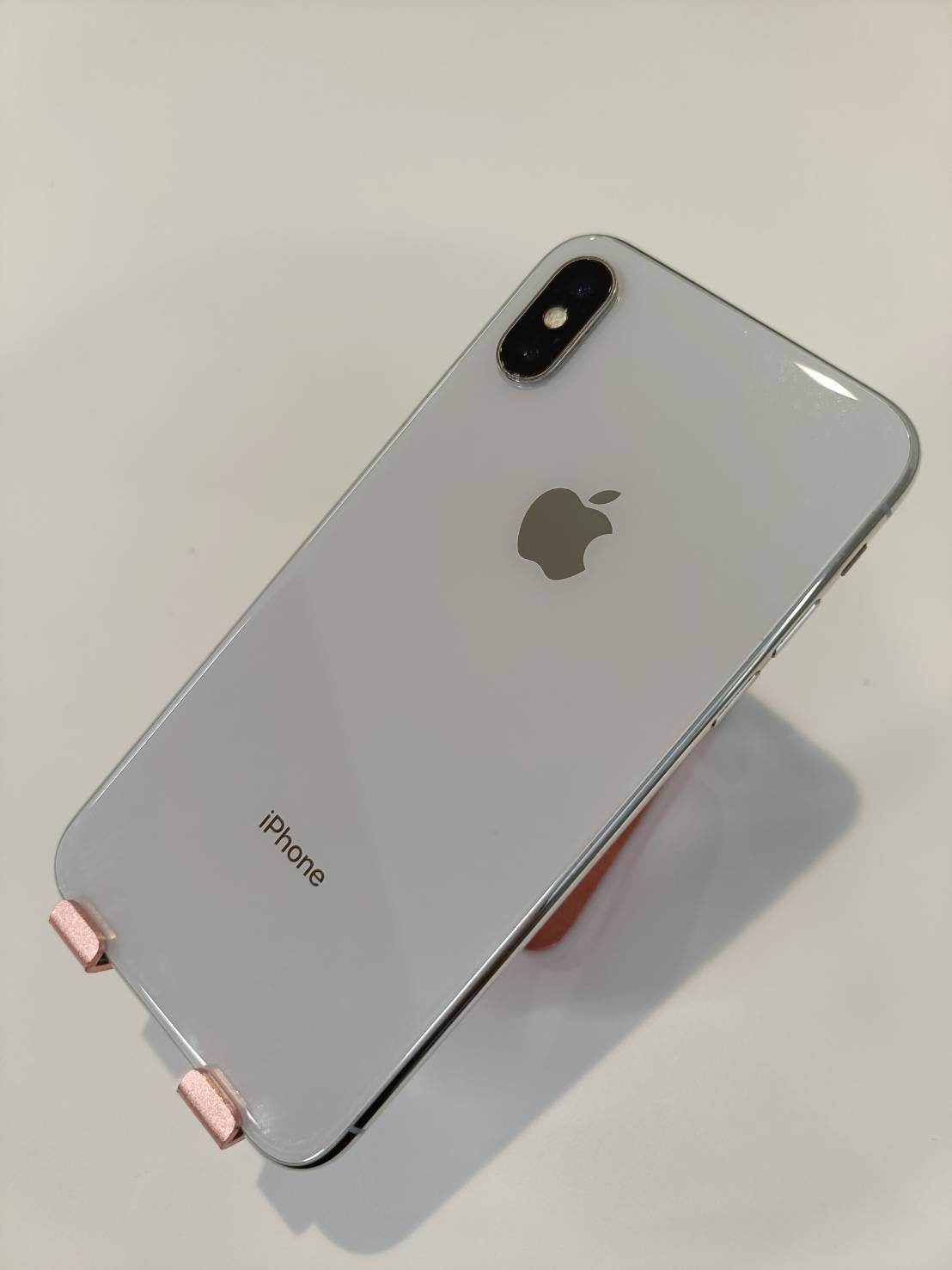 iPhone X 256GB シルバー SIMフリー 動作確認済 - メルカリ
