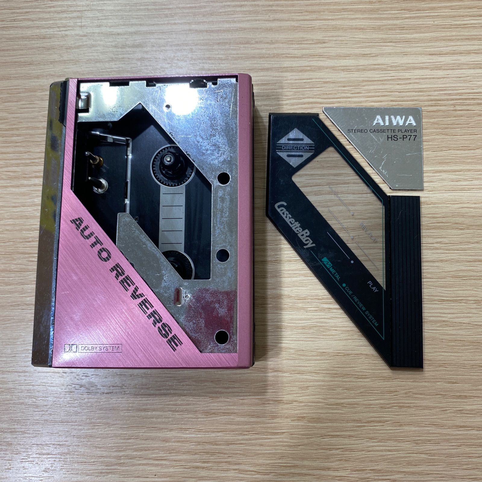希少・当時物】AIWA カセットボーイ HS-P77 ステレオカセット
