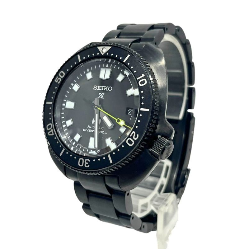 SEIKO セイコー プロスペックス HELLY HANSEN コラボ 限定モデル SBDC181 腕時計メンズ 自動巻き ブラック文字盤 動作品 【中古】 22606R32 SEIKO セイコー プロスペックス HELLY HANSEN コラボ 限定モデル
