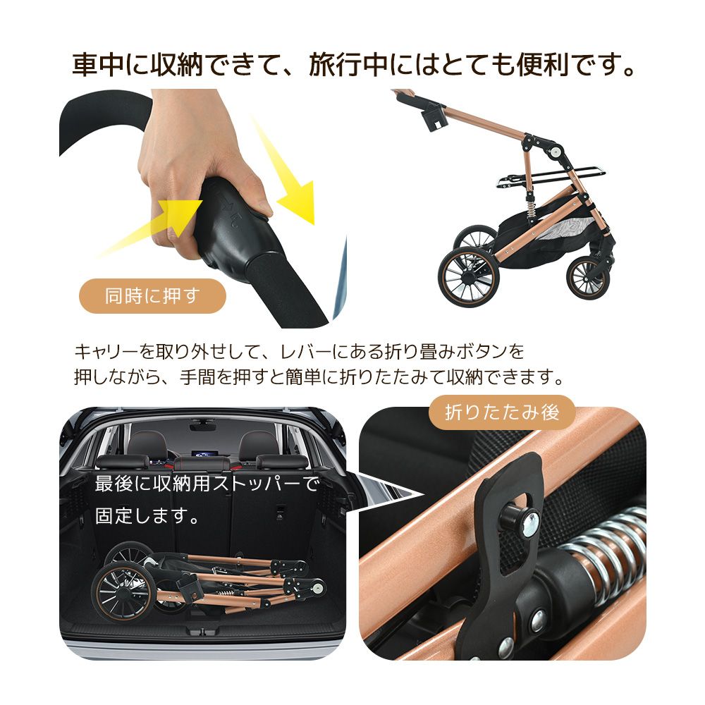 犬用ペットカート Lsize 対面式 分離式 2way 折りたたみ 多頭 アルミ製