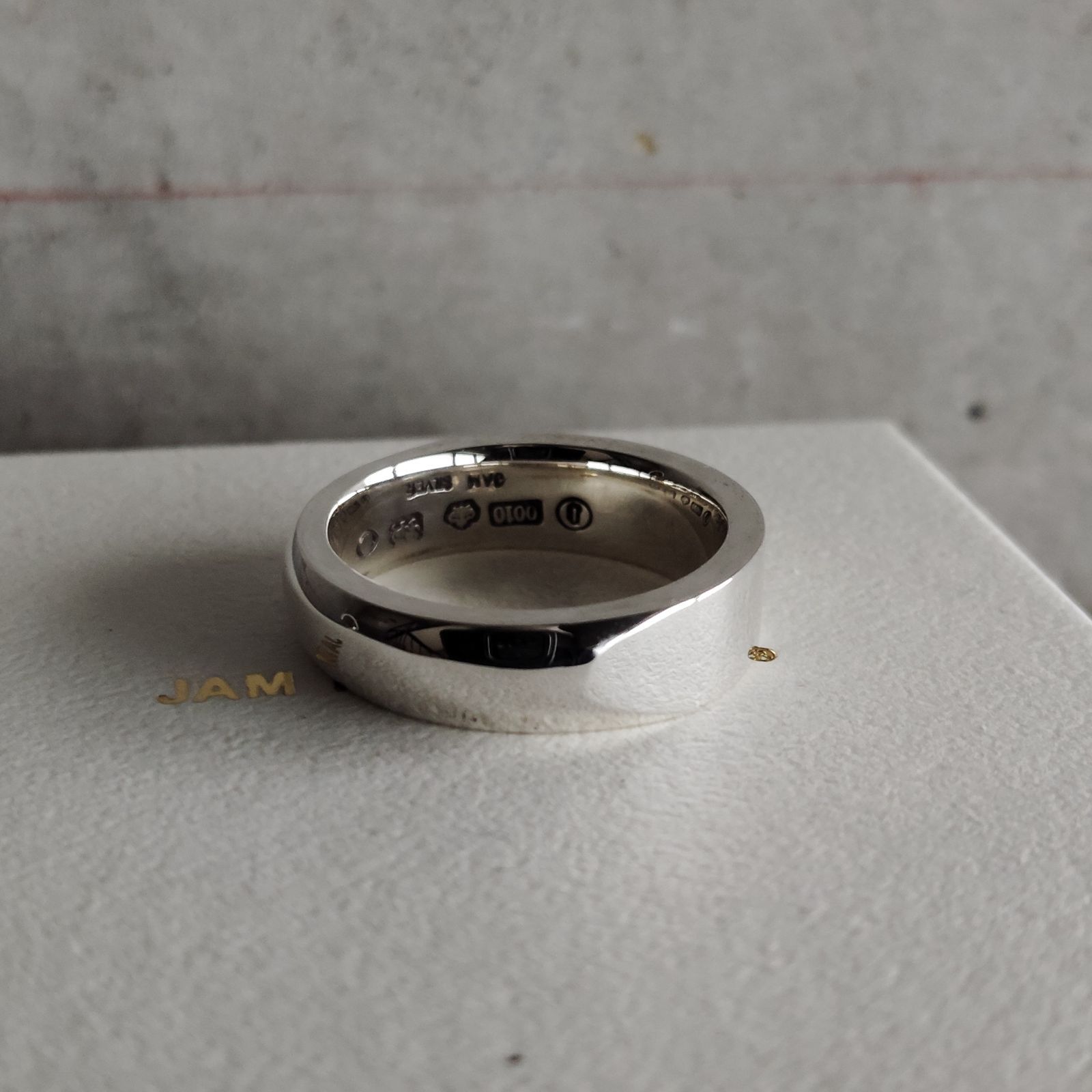 JAM HOME MADE ミックスフラット&ラウンドリングM 19号 シルバー925