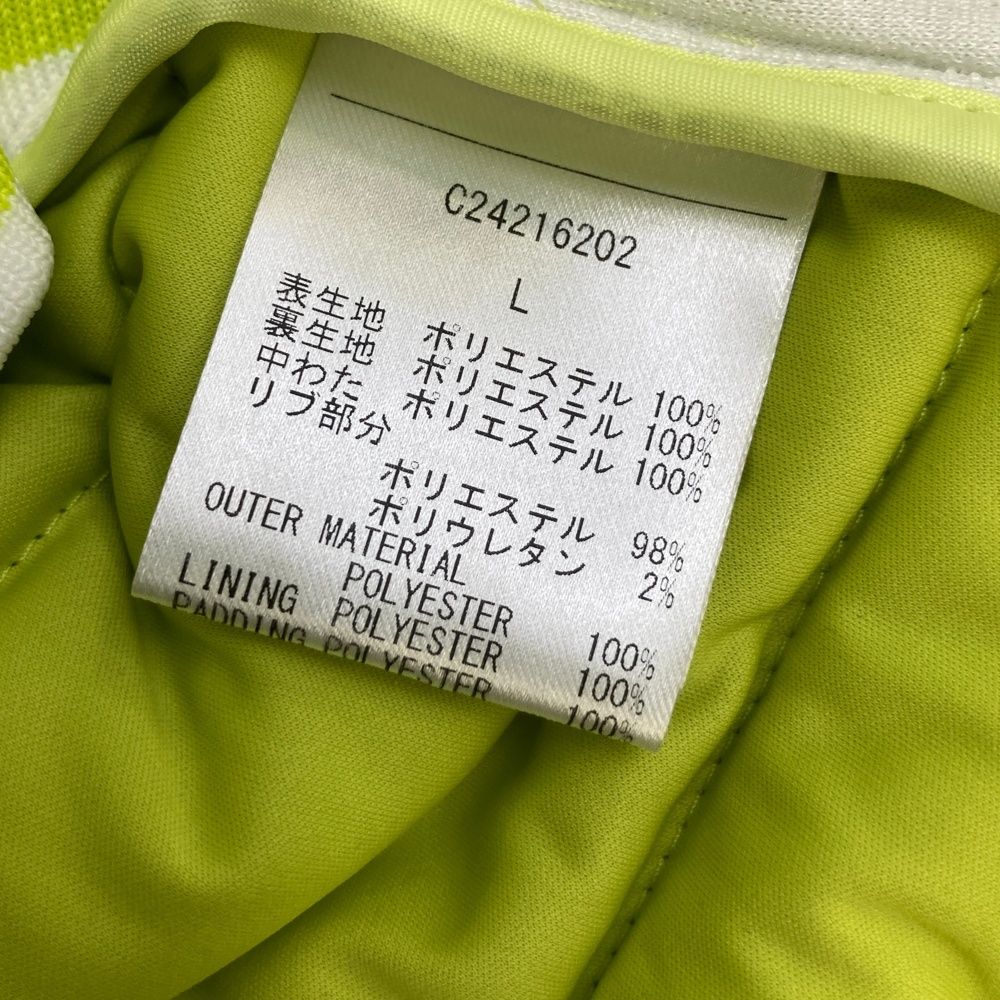 サイズ：L CALLAWAY キャロウェイ 2024年モデル 長袖ジャケット  グリーン系 [240101631172] ゴルフウェア レディース ストスト サイズ：L CALLAWAY キャロウェイ 2024年モデル 中綿 ジップベスト