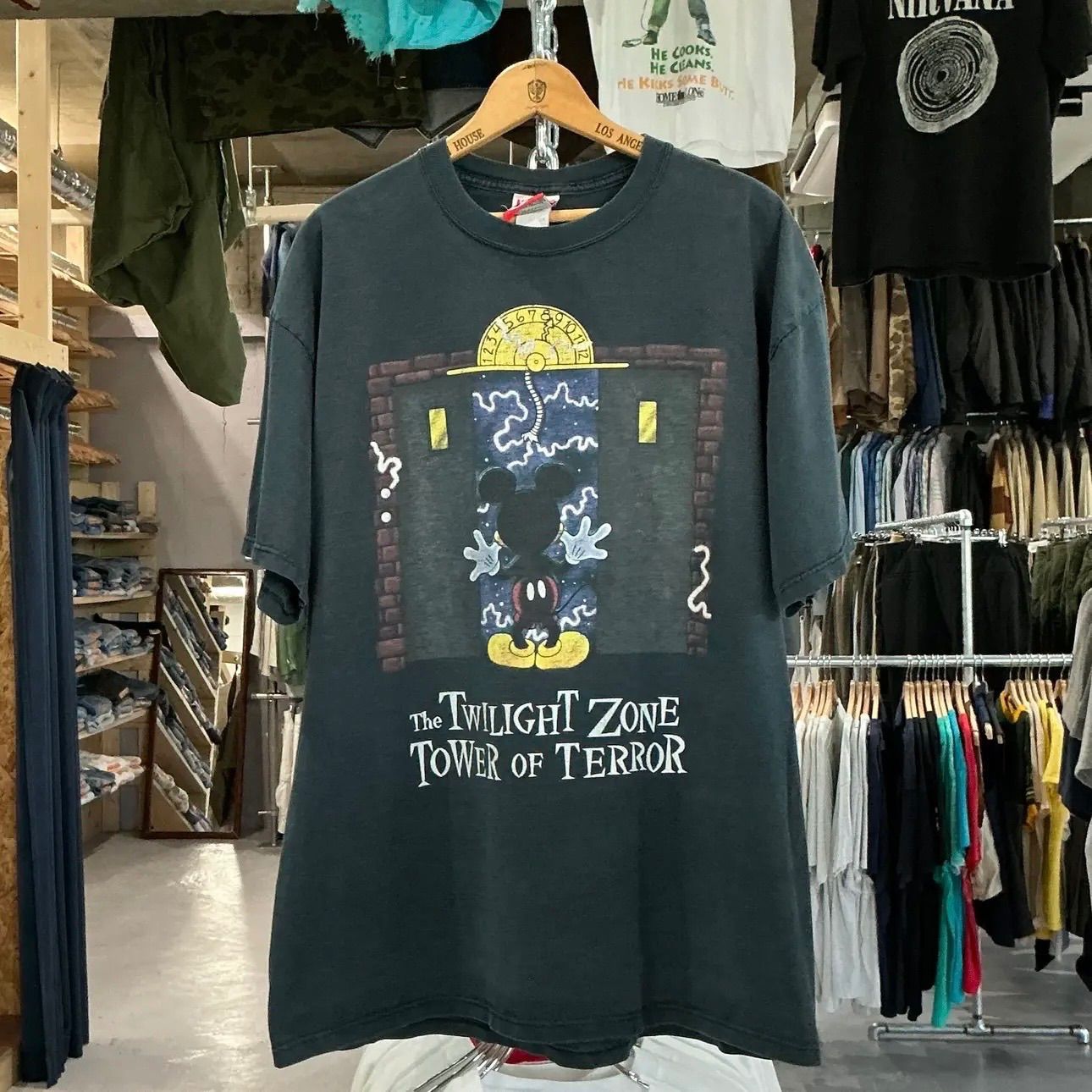 90s Disney Tower of Terror Tee ディズニー タワー・オブ・テラー Tシャツ