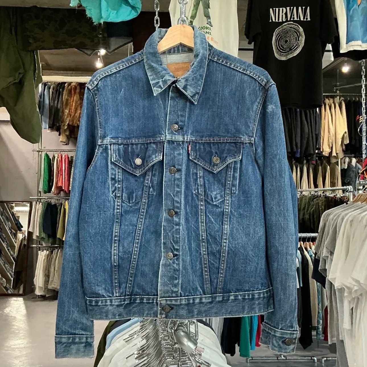 70s Levi's 70505-0217 small e Denim Jacket リーバイス スモールe