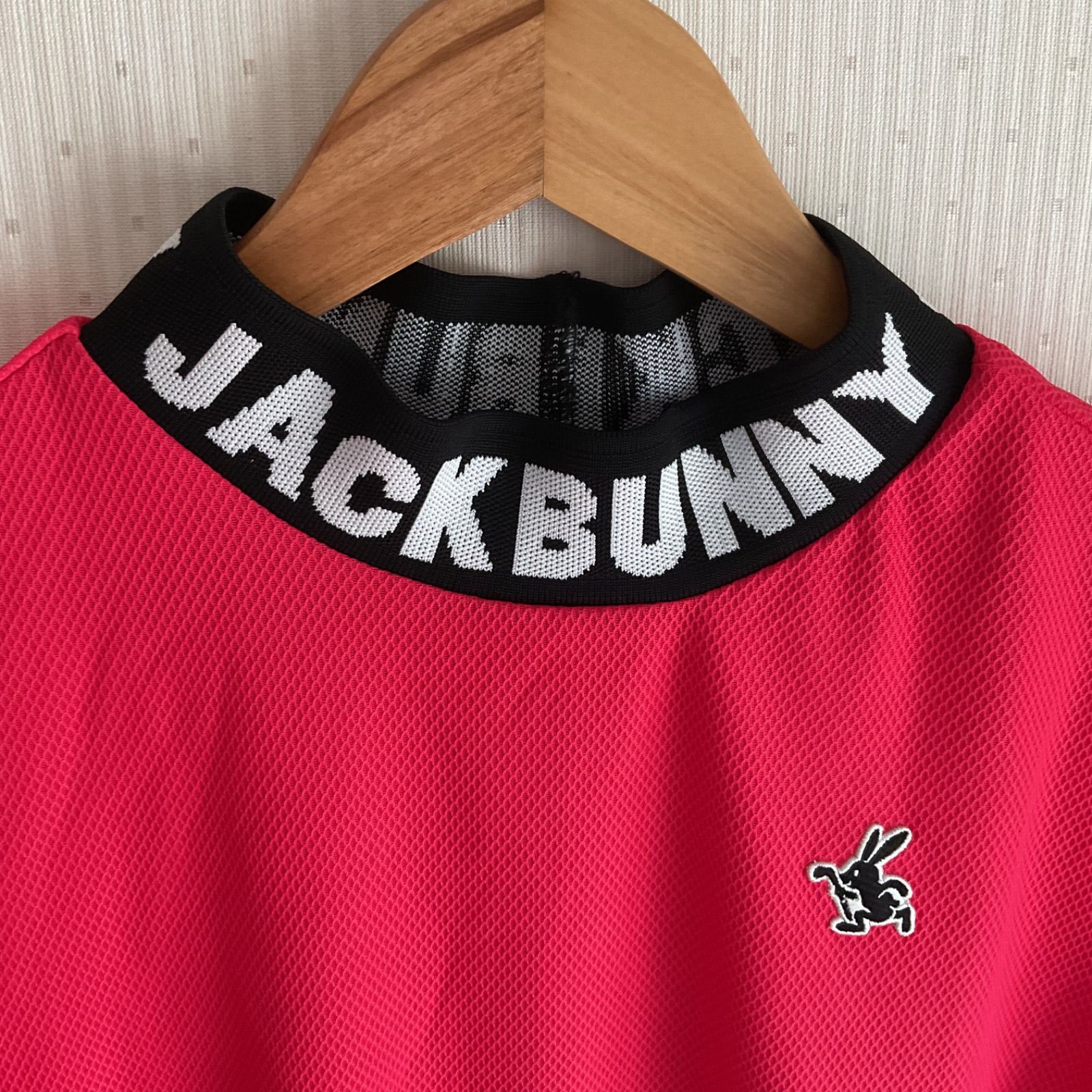 タグ付き新品】ジャックバニー ハイネック 半袖テックシャツ