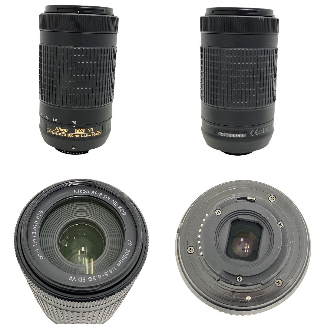 Nikon ニコン D5600 70-300mm F4.5-6.3G 18-55mm F3.5-5.6G ダブル