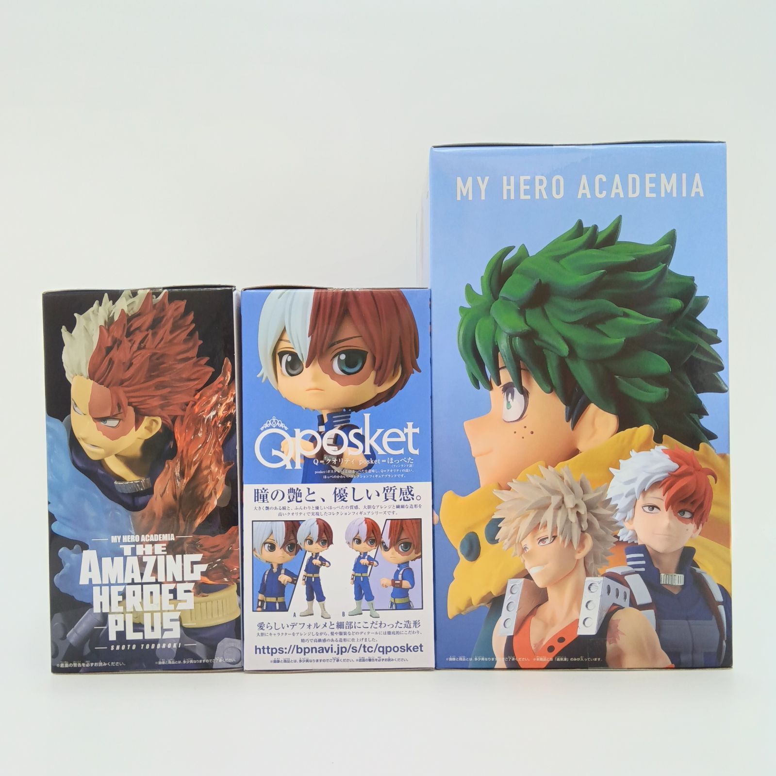 未開封】 轟焦凍 僕のヒーローアカデミア フィギュア 3体セット まとめ