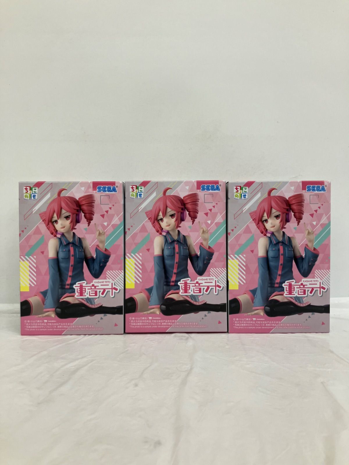 未開封 重音テト ちょこのせ フィギュア 3個セット LF7195 f107 - メルカリ